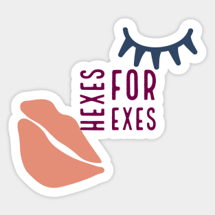 Hexes for Exes Sticker